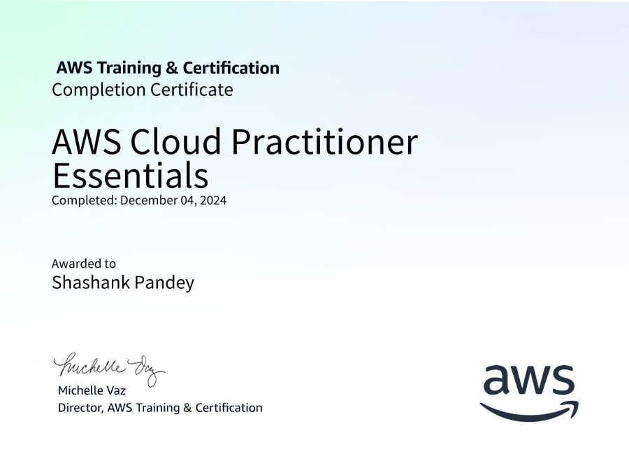 AWS Cloud Practitioner Essentials