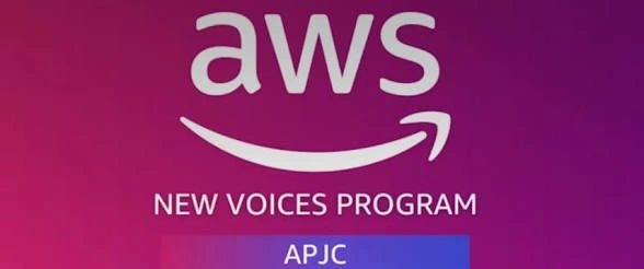 AWS New Voices 2026 - Selected Speaker